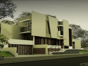 Desain Rumah Minimalis Modern Proyek Rumah Tinggal Edi Yogyakarta